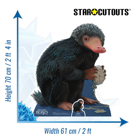 Niffler Fantastic Beasts Cardboard Cutout Lifesize - mycardboardcutout