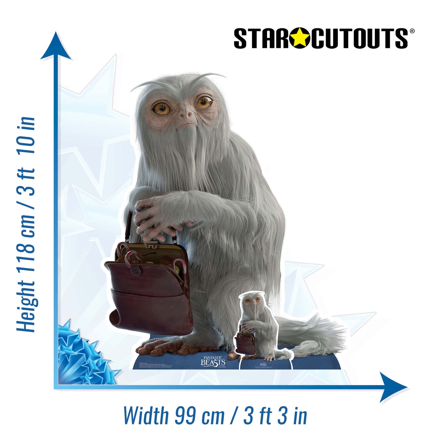 Demiguise Fantastic Beasts Cardboard Cutout Lifesize - mycardboardcutout