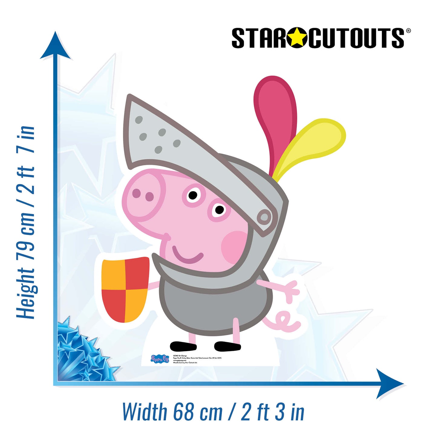 Sir George Pig Cardboard Cutout - mycardboardcutout