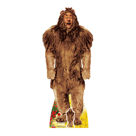 The Cowardly Lion from The Wizard of Oz Cardboard Cutout - mycardboardcutout