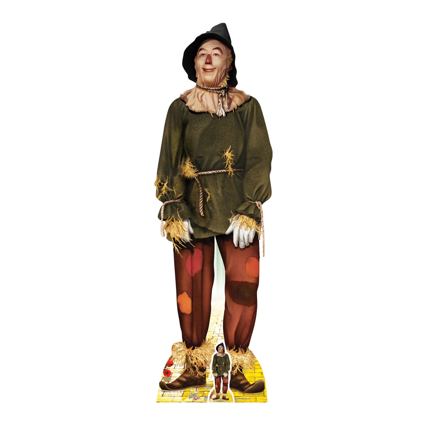 The Scarecrow from The  Wizard of Oz Cardboard Cutout
