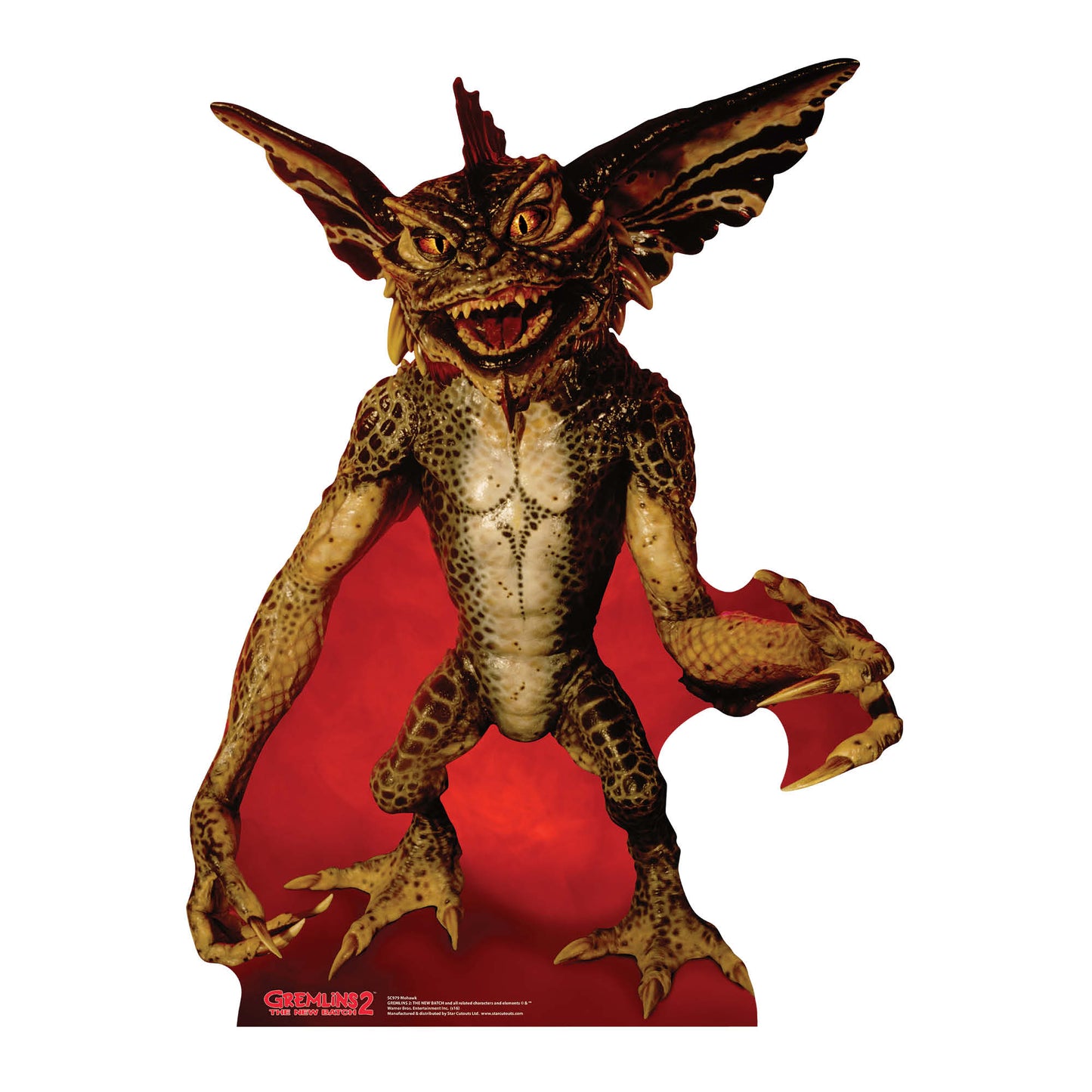 Mohawk Razor Sharp Gremlin Cardboard Cutout Lifesize - mycardboardcutout