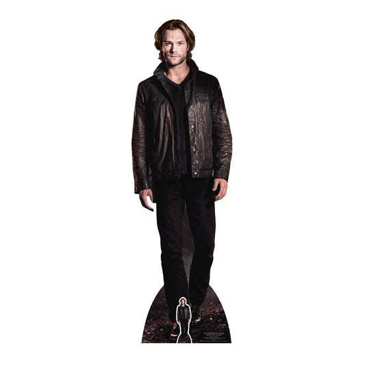 Sam Winchester Jared Padalecki Supernatural Cardboard Cutout Lifesize - mycardboardcutout