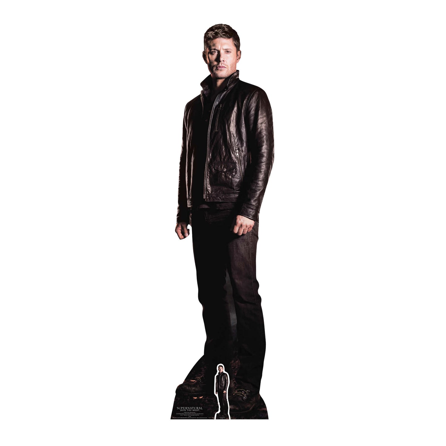 Dean Winchester Jensen Ackles Supernatural Cardboard Cutout Lifesize - mycardboardcutout