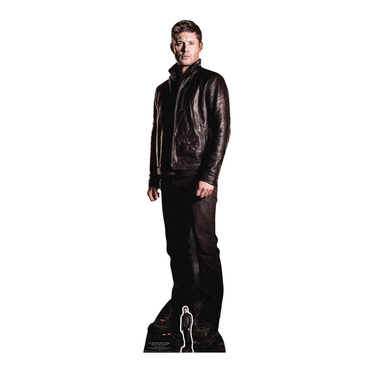 Dean Winchester Jensen Ackles Supernatural Cardboard Cutout Lifesize - mycardboardcutout