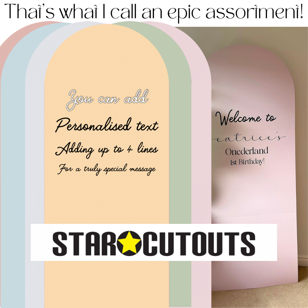 XQ002 Blush Pink Sailboard Cardboard Cut Out Height 185cm Width 80cm - mycardboardcutout