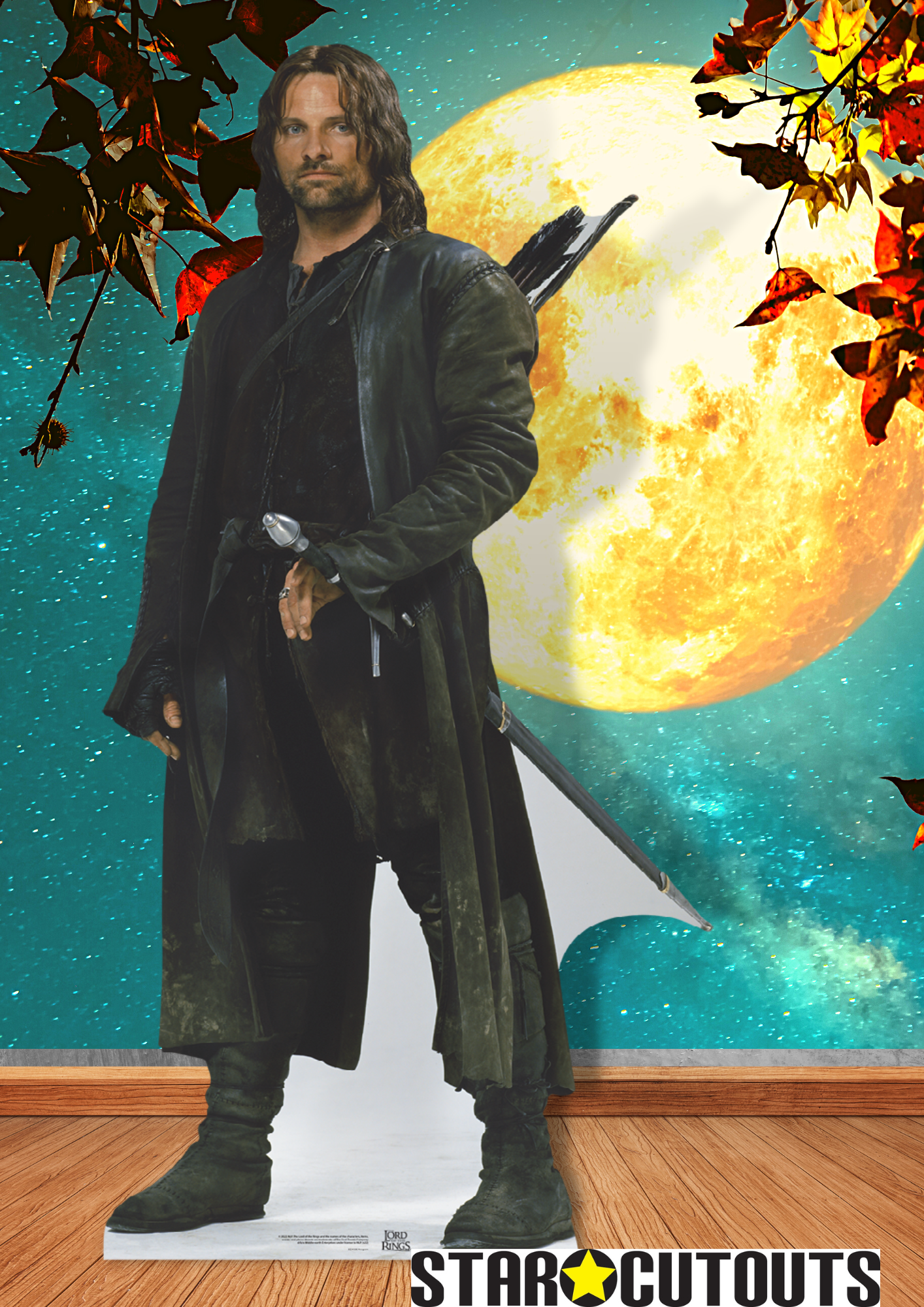 Aragorn The Lord of the Rings Cardboard Cutout Lifesize Height 192cm - mycardboardcutout