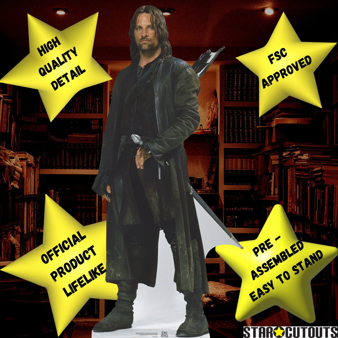 Aragorn The Lord of the Rings Cardboard Cutout Lifesize