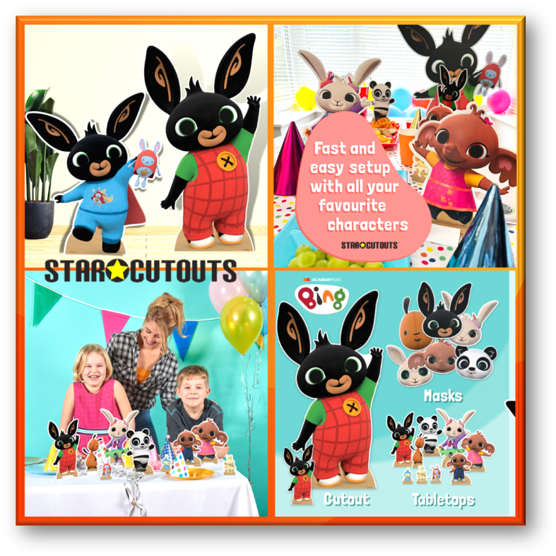 Bing and Flop Cardboard Cutout - mycardboardcutout