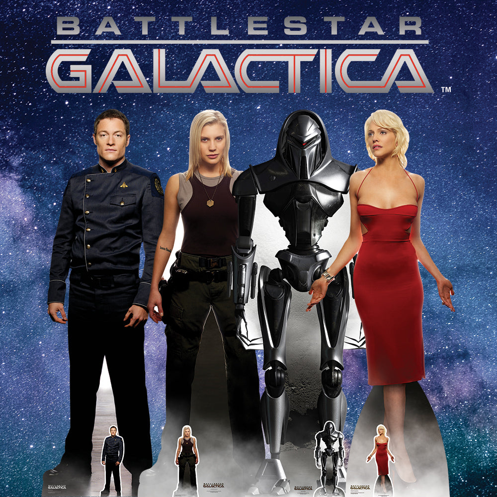 Kara Thrace Starbuck Katee Sackhoff Battlestar Galactica Cardboard Cutout - mycardboardcutout
