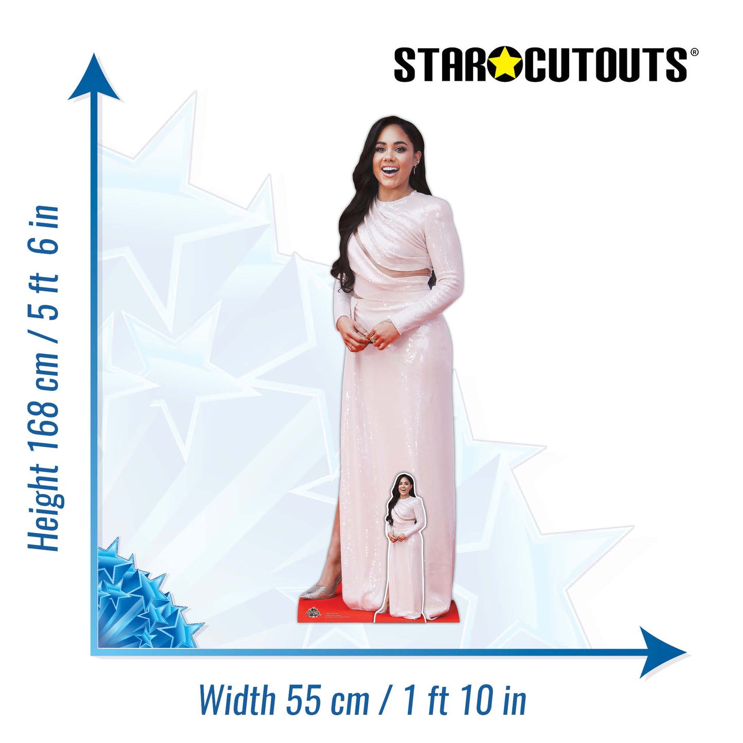 Famous Presenter Alex Scott Cardboard Cutout - mycardboardcutout