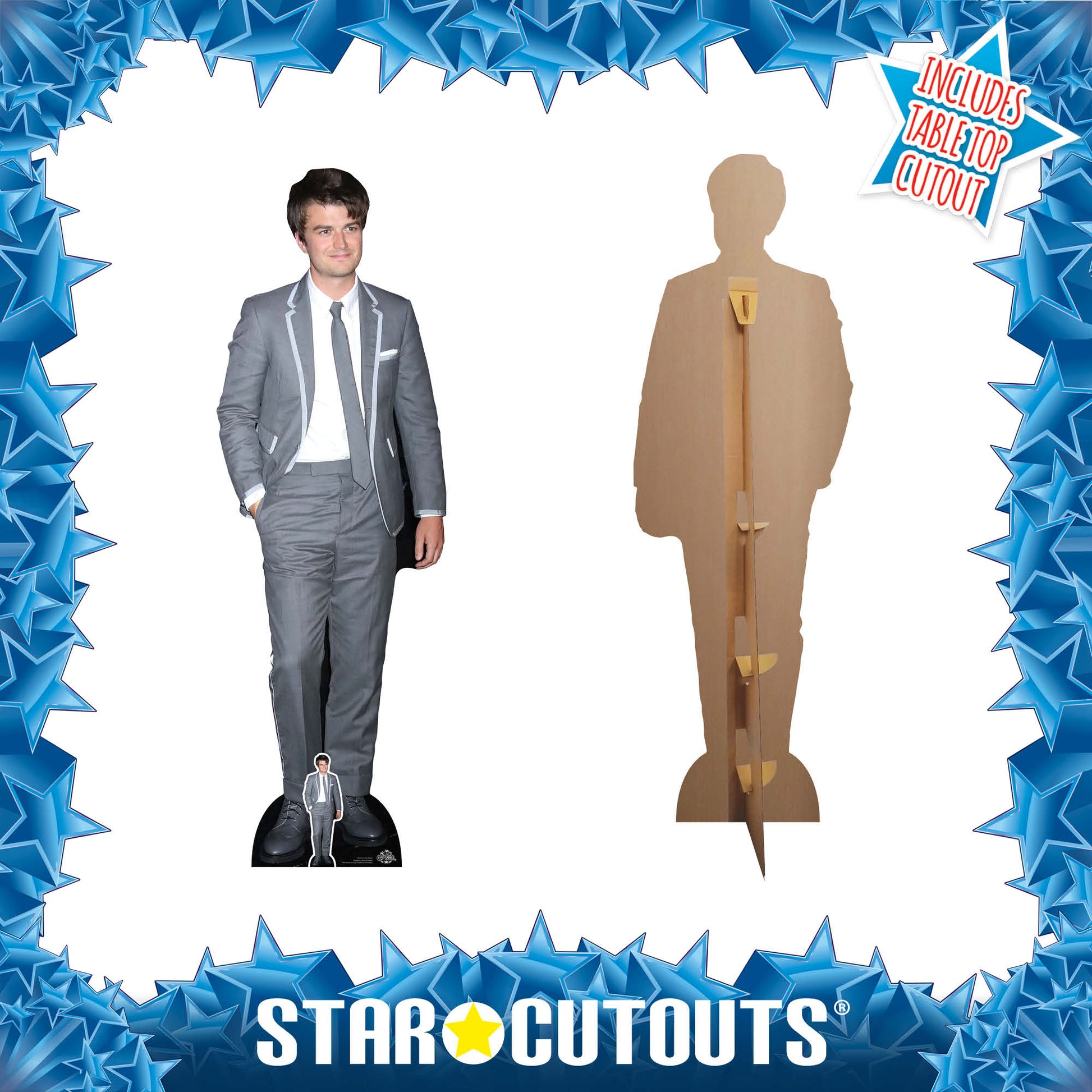 Joe Keery Cardboard Cutout Stranger Things Actor - mycardboardcutout