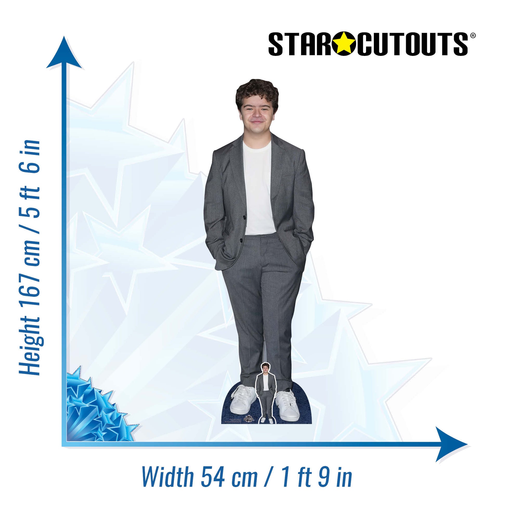 Gaten Matarazzo Cardboard Cutout Stranger Things Actor - mycardboardcutout