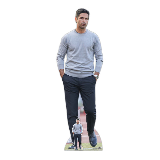 Mikel Arteta Football Manager Cardboard Cutout - mycardboardcutout
