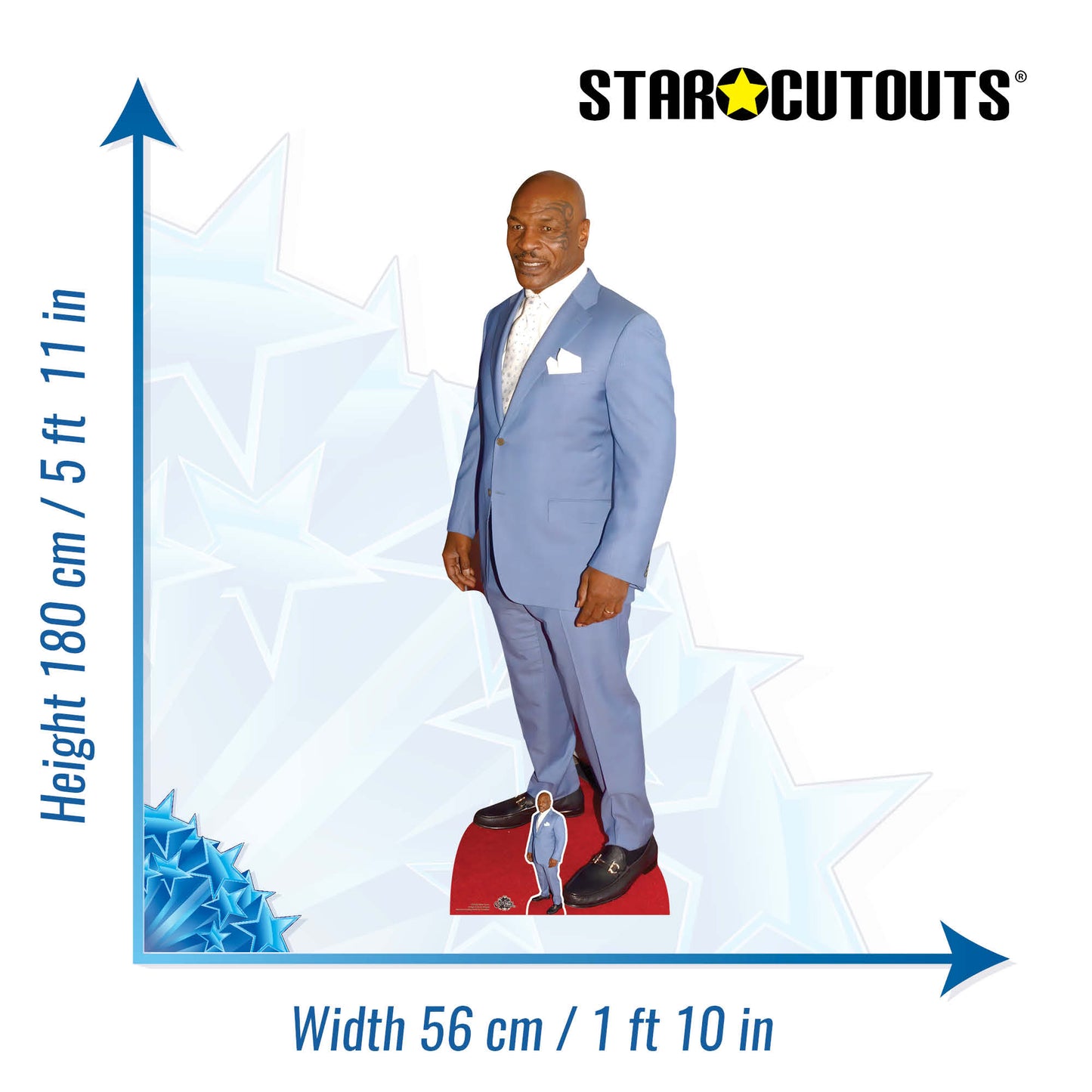 Mike Tyson Cardboard Cutout - mycardboardcutout