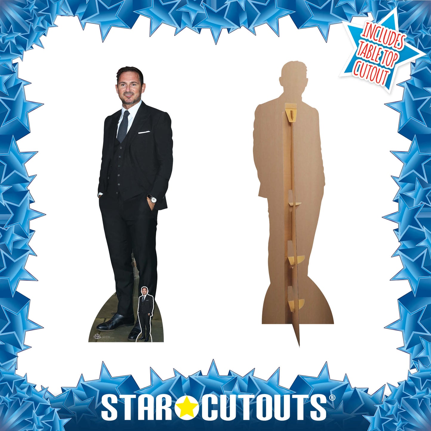 Frank Lampard Lifesize Cardboard Cutout With Mini - mycardboardcutout