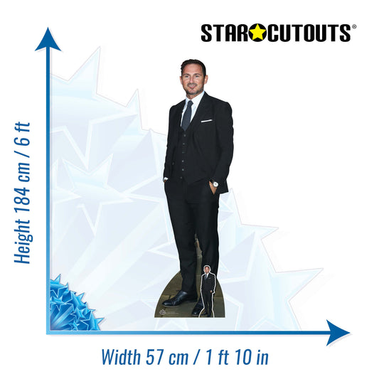 Frank Lampard Lifesize Cardboard Cutout With Mini - mycardboardcutout