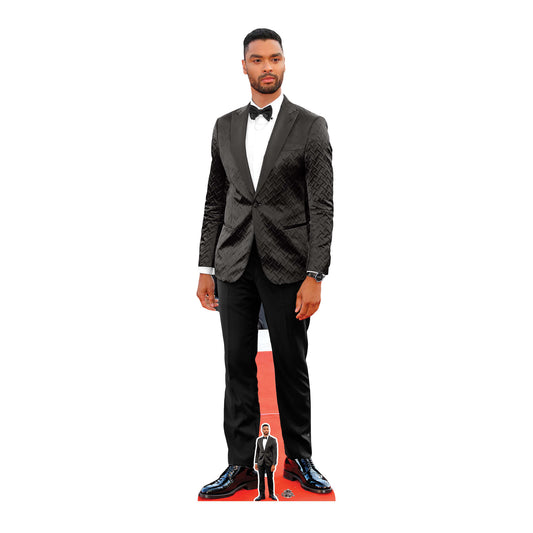 Rege Jean Page Cardboard Cutout Life Size with Mini Cutout - mycardboardcutout