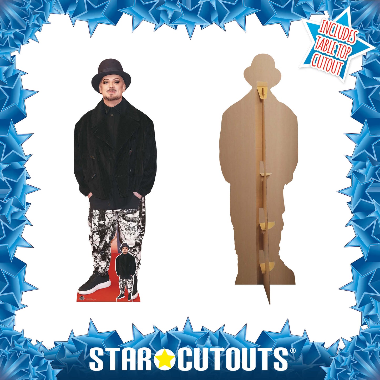 Boy George Lifesize Cardboard Cutout - mycardboardcutout