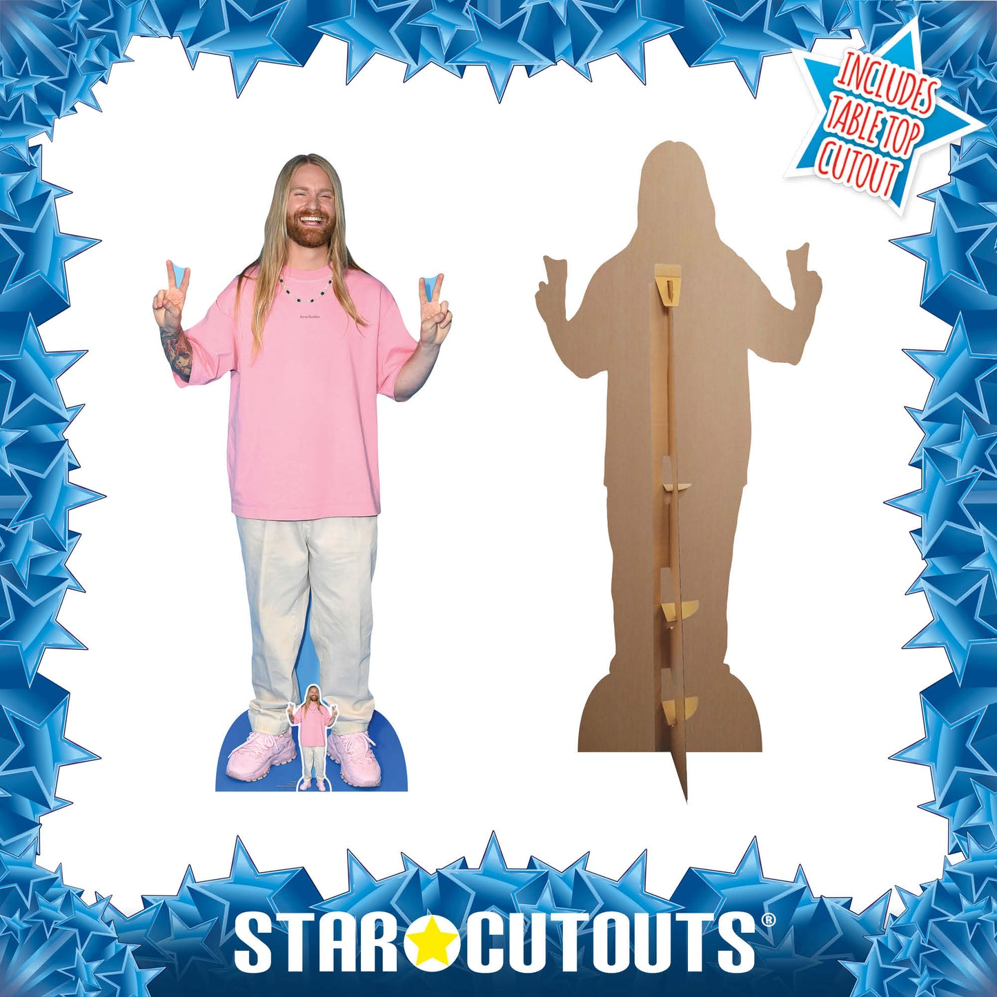 Sam Ryder Cardboard Cutout Life Size with Mini Cutout - mycardboardcutout