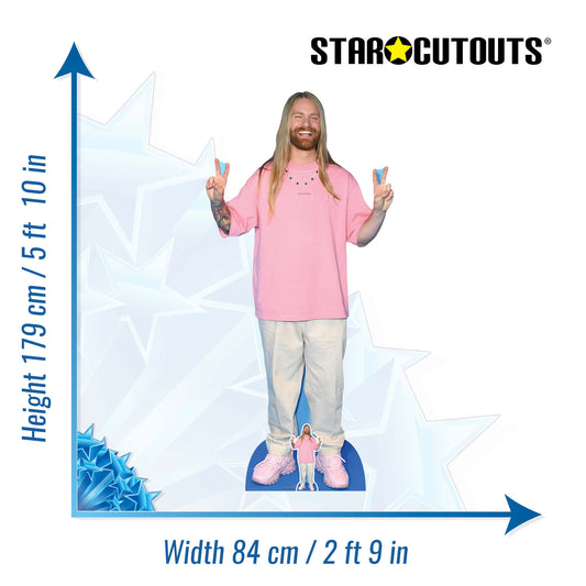 Sam Ryder Cardboard Cutout Life Size with Mini Cutout - mycardboardcutout