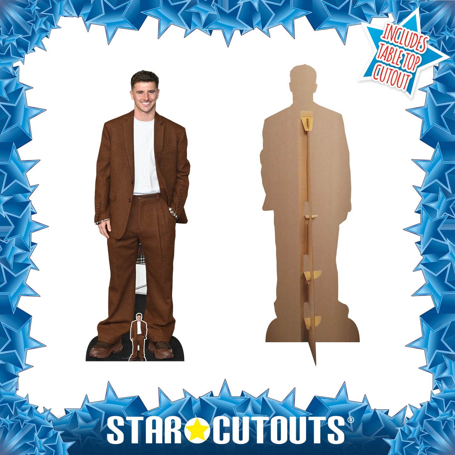Mason Mount Lifesize Cardboard Cutout With Mini Cardboard Cutout - mycardboardcutout