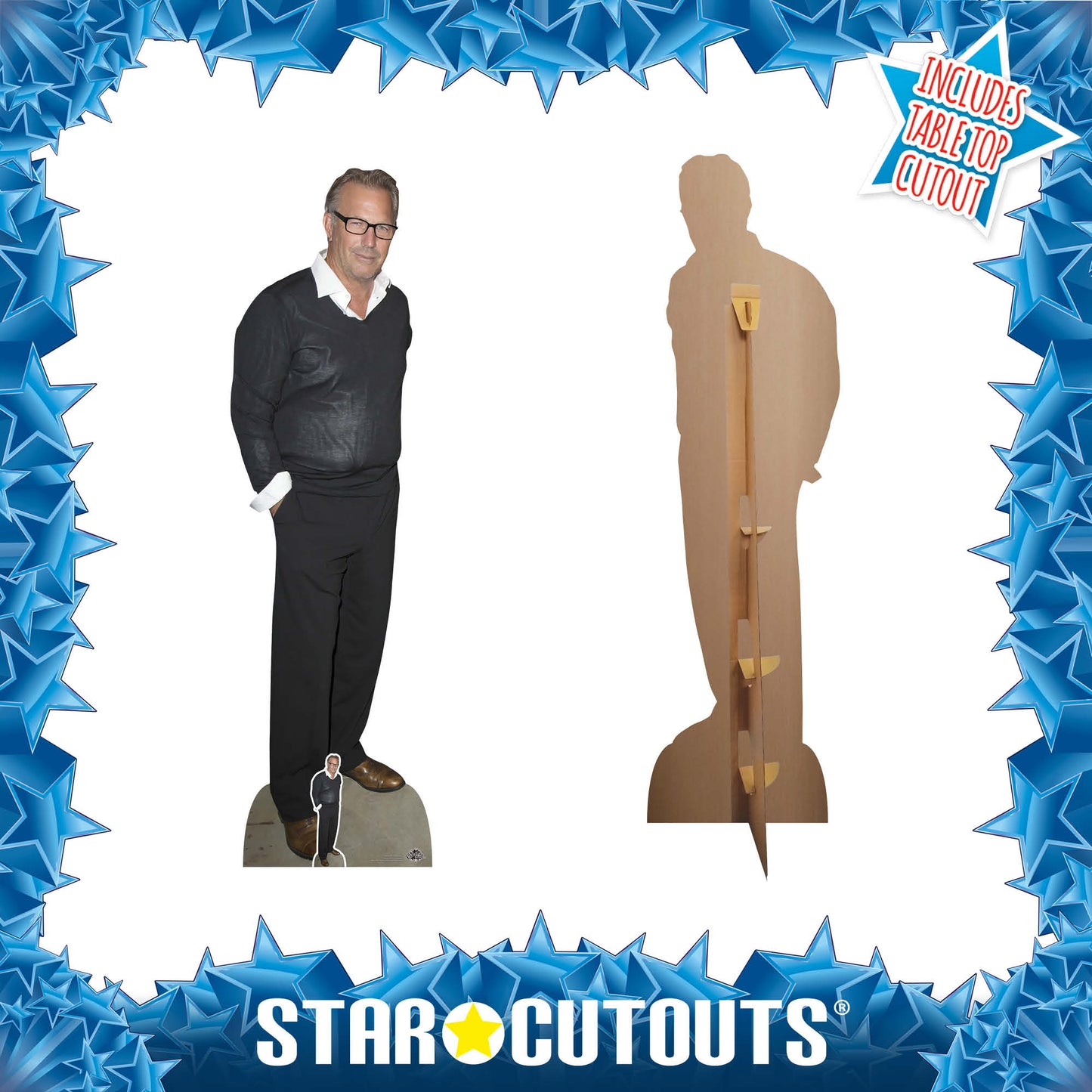 Kevin Costner Cardboard Cutout - mycardboardcutout