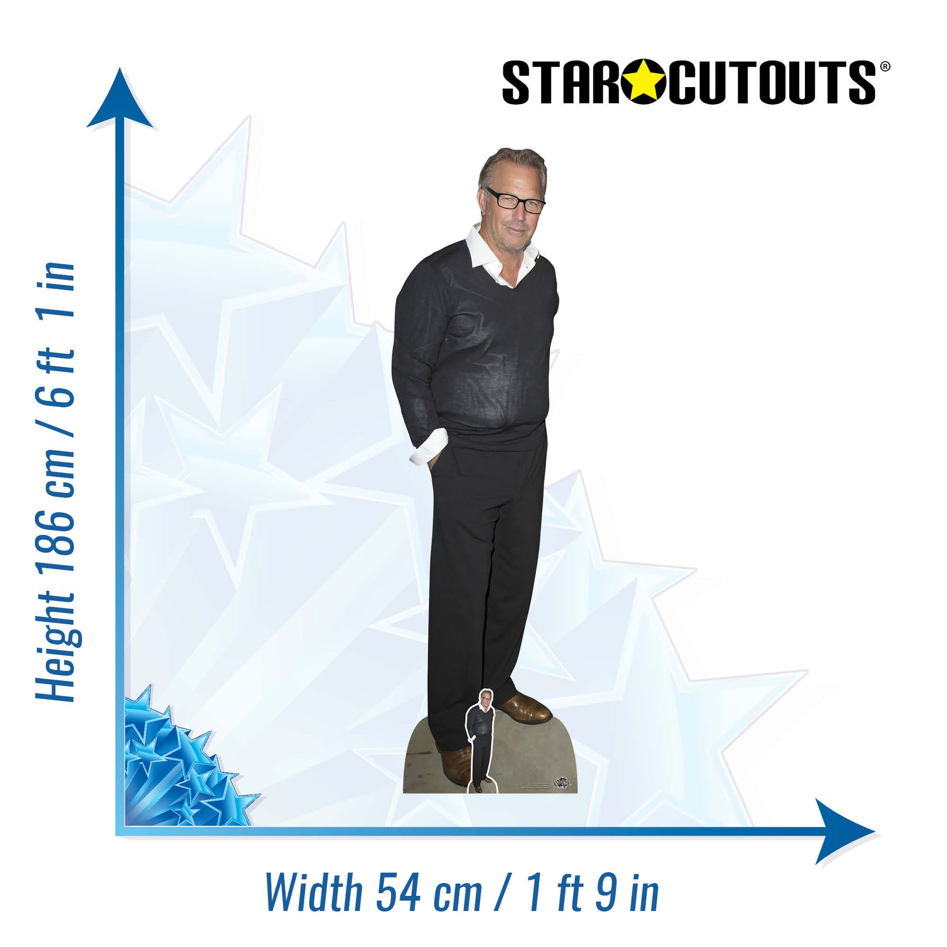 Kevin Costner Cardboard Cutout - mycardboardcutout
