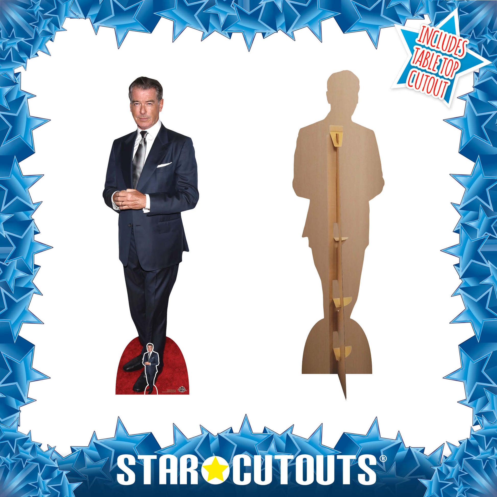 Pierce Brosnan Cardboard Cutout - mycardboardcutout