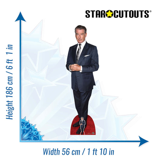Pierce Brosnan Cardboard Cutout - mycardboardcutout