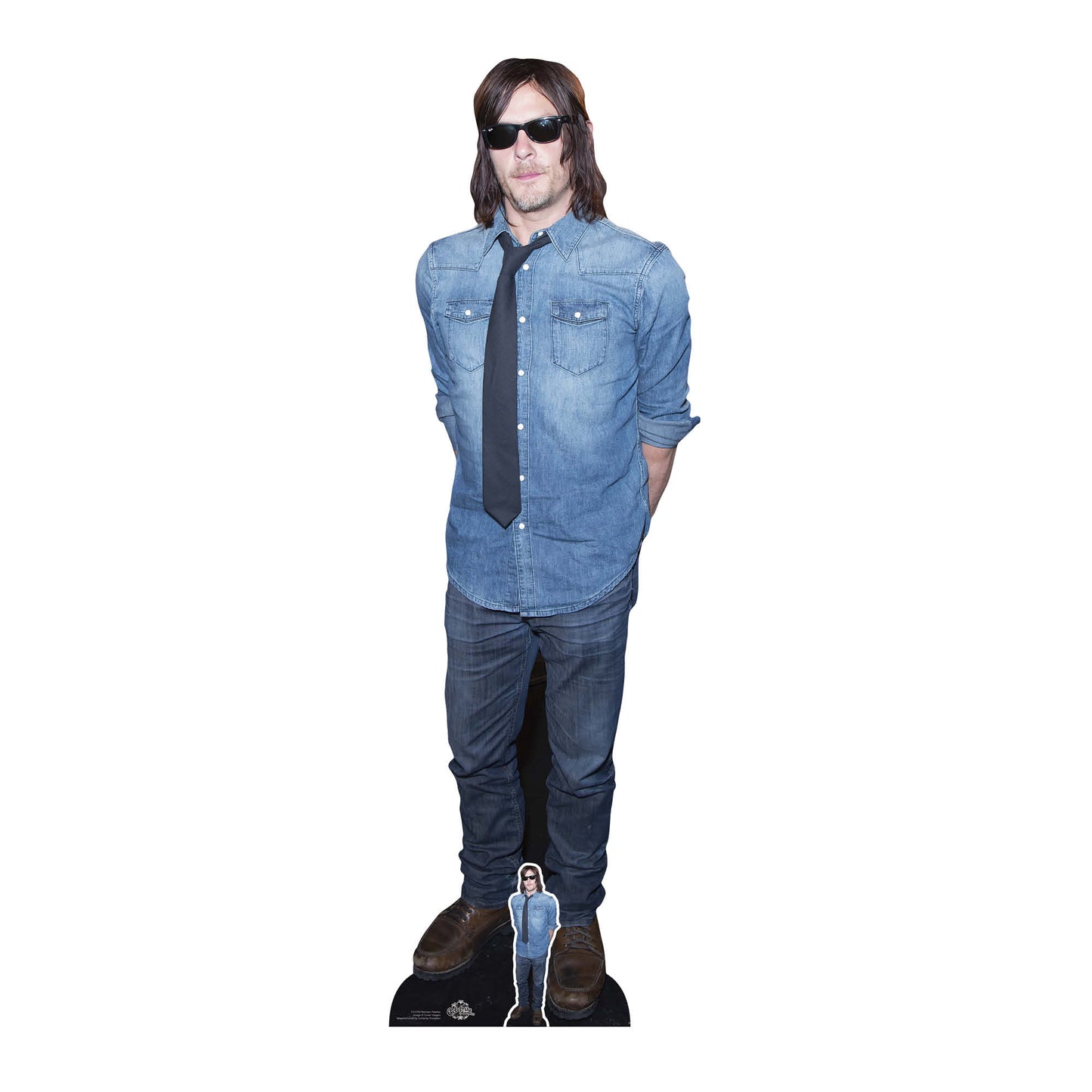 Norman Reedus Casual Cardboard Cutout