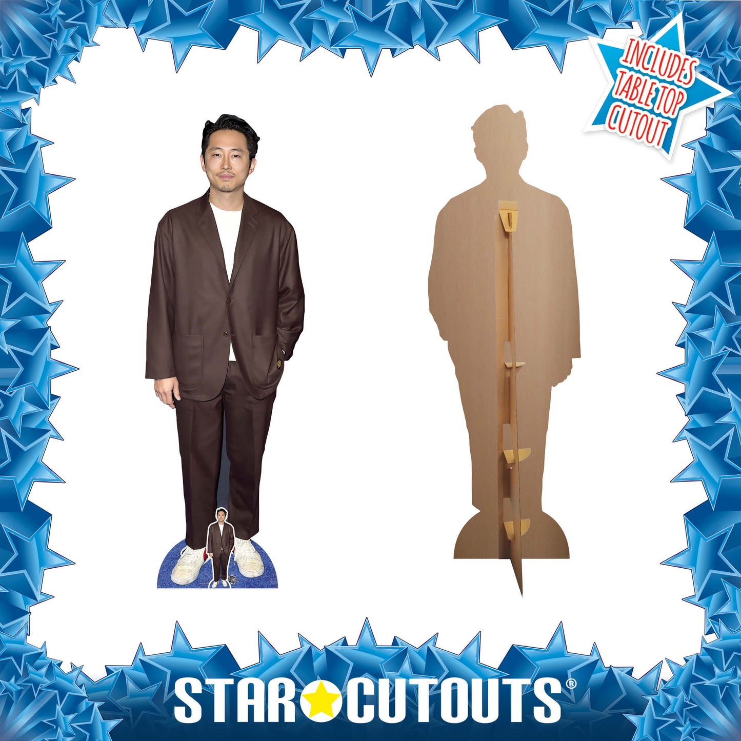 Steven Yeun Cardboard Cutout - mycardboardcutout