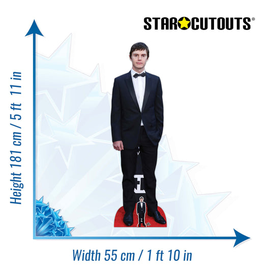 Evan Peters Cardboard Cutout - mycardboardcutout