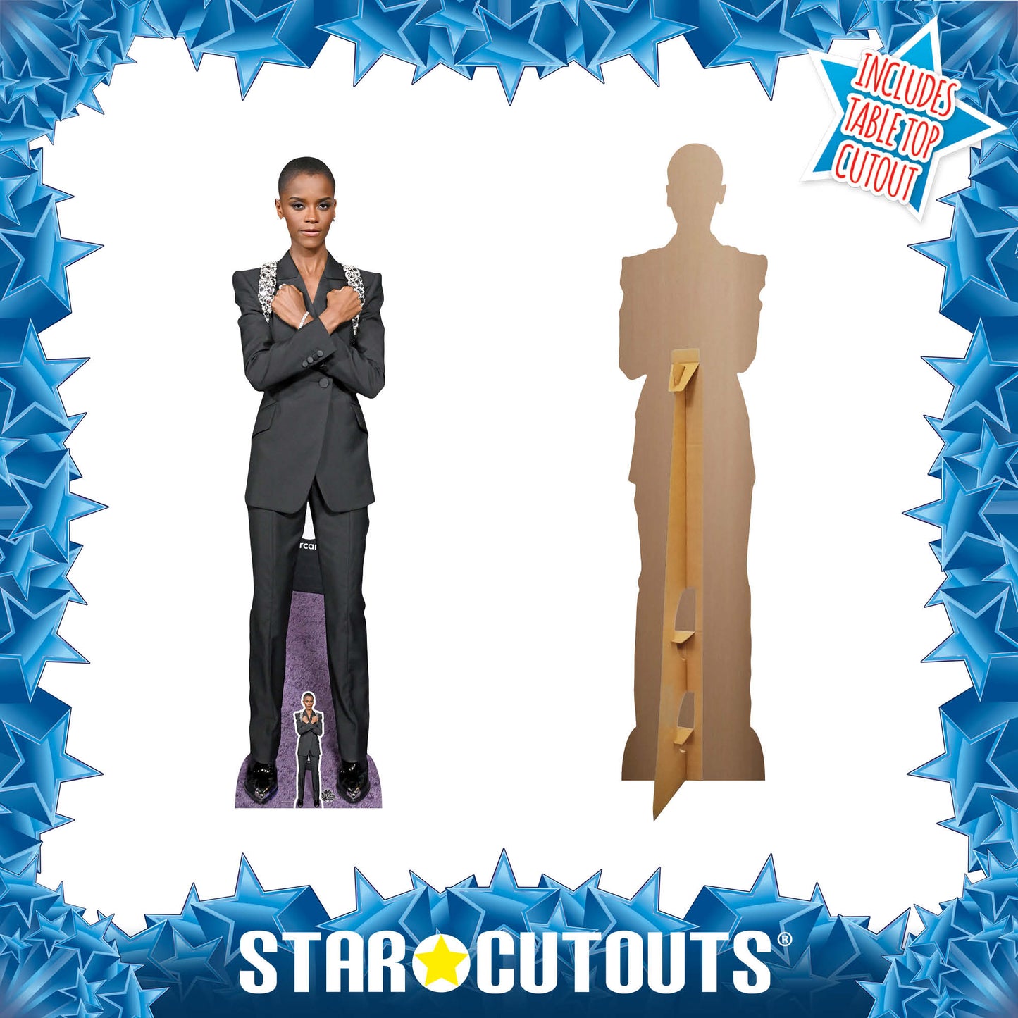 Letitia Wright Cardboard Cutout - mycardboardcutout