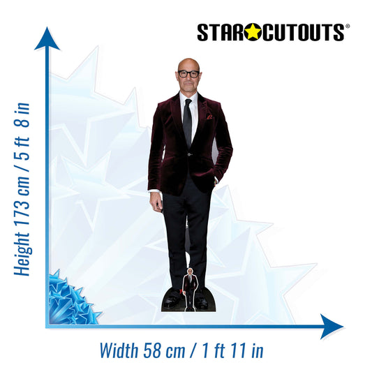 Stanley Tucci Cardboard Cutout - mycardboardcutout