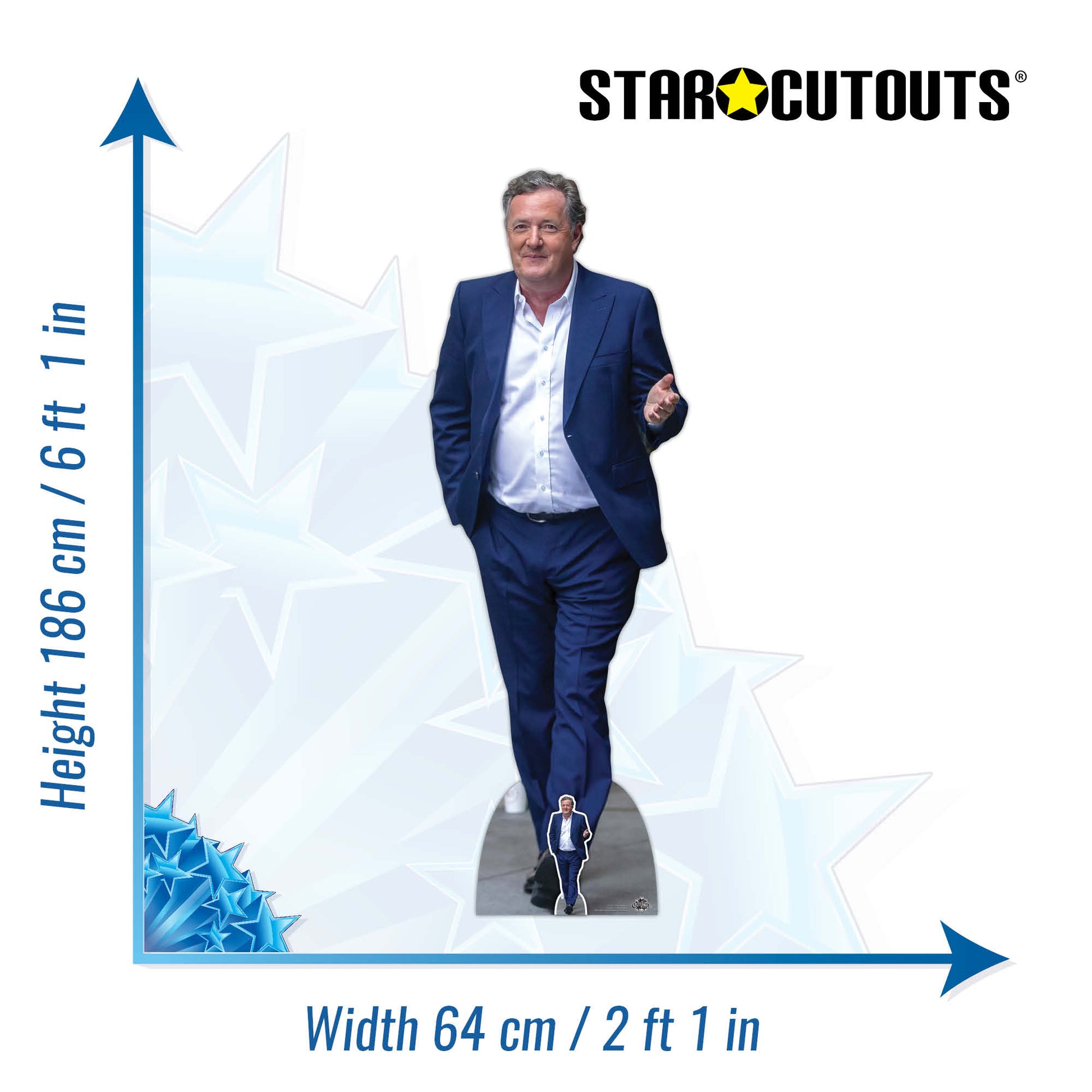 Piers Morgan Cardboard Cutout - mycardboardcutout