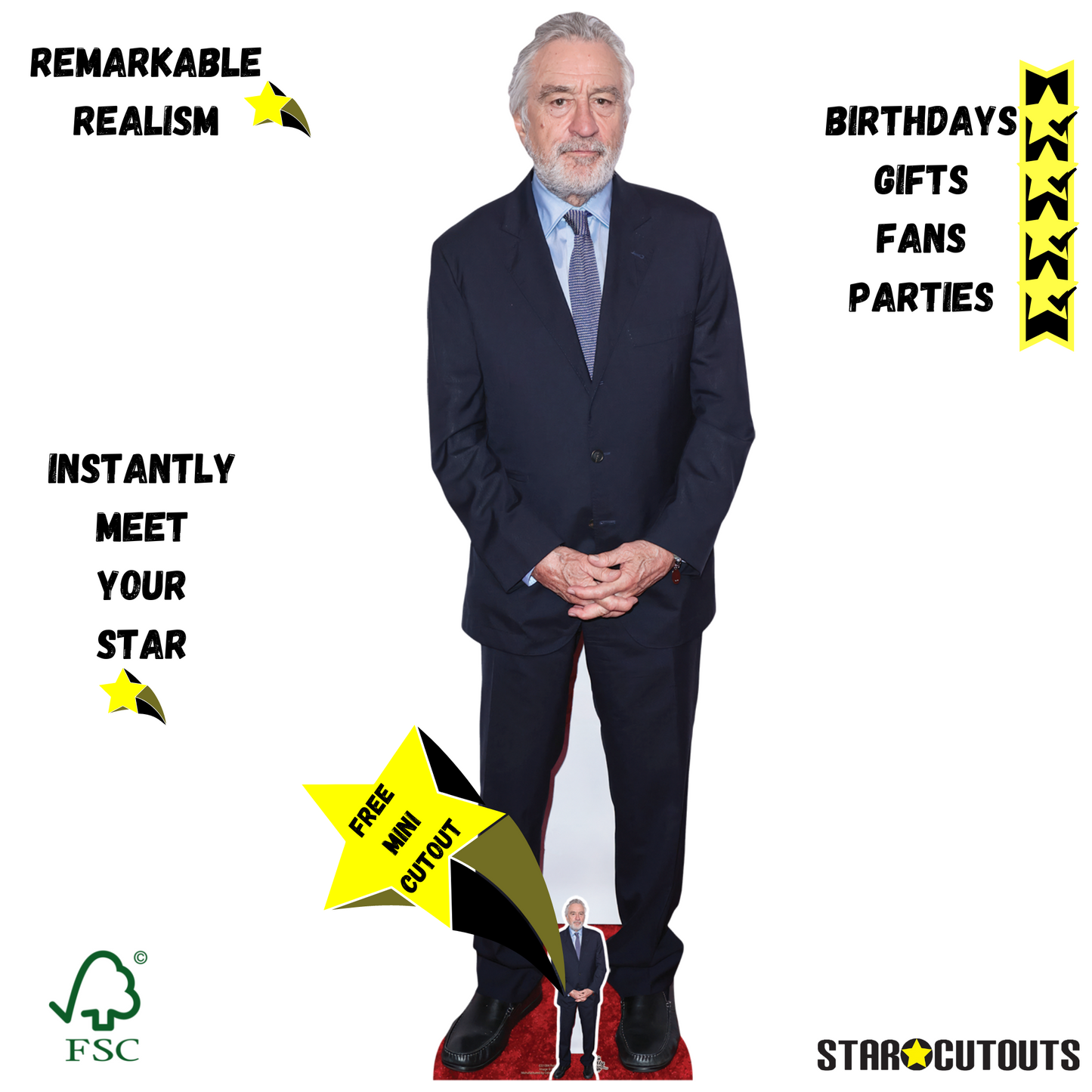 Robert De Niro Cardboard Cutout - mycardboardcutout