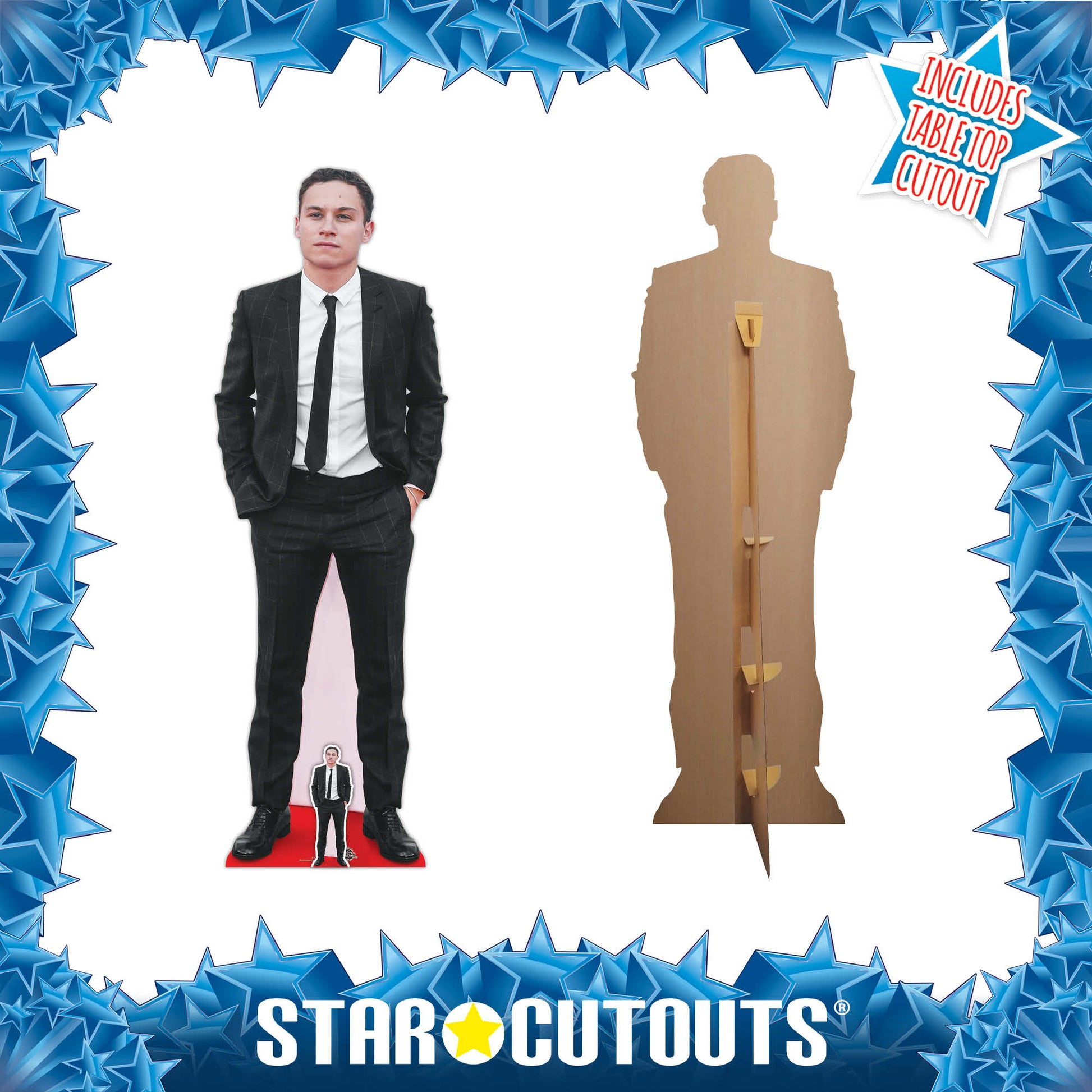 Finn Cole Cardboard Cutout - mycardboardcutout