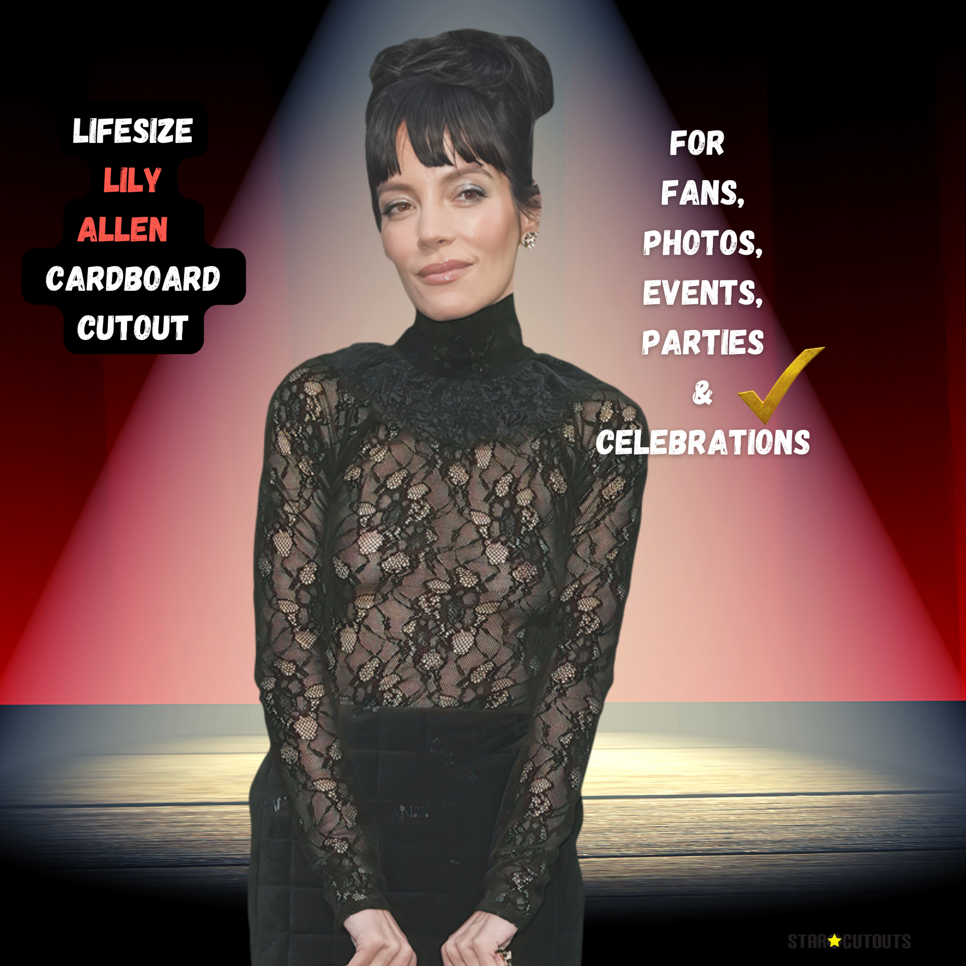 Lily Allen Cardboard Cutout - mycardboardcutout