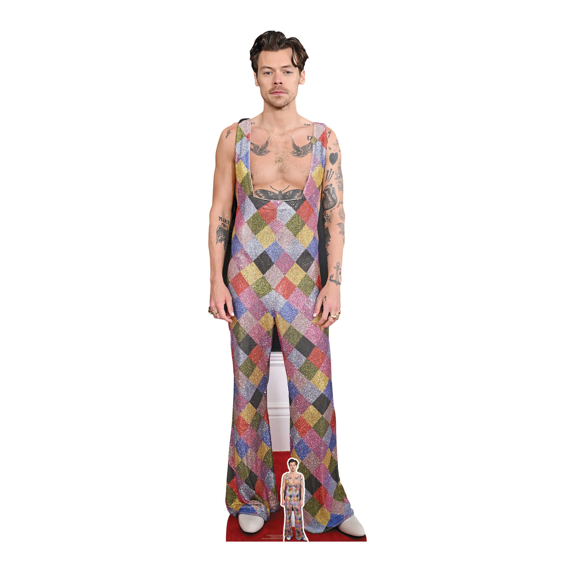Harry S Dungarees Cardboard Cutout - mycardboardcutout