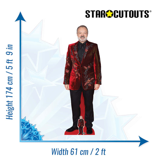 Graham Norton Cardboard Cut Out Life Size With Mini - mycardboardcutout
