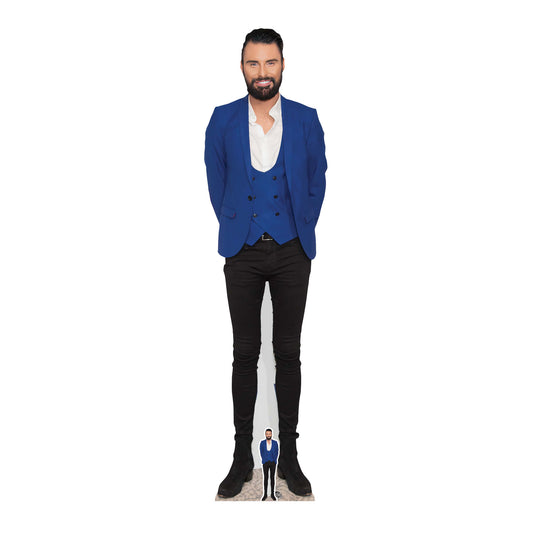 Rylan Clark Cardboard Cut Out Life Size With Mini