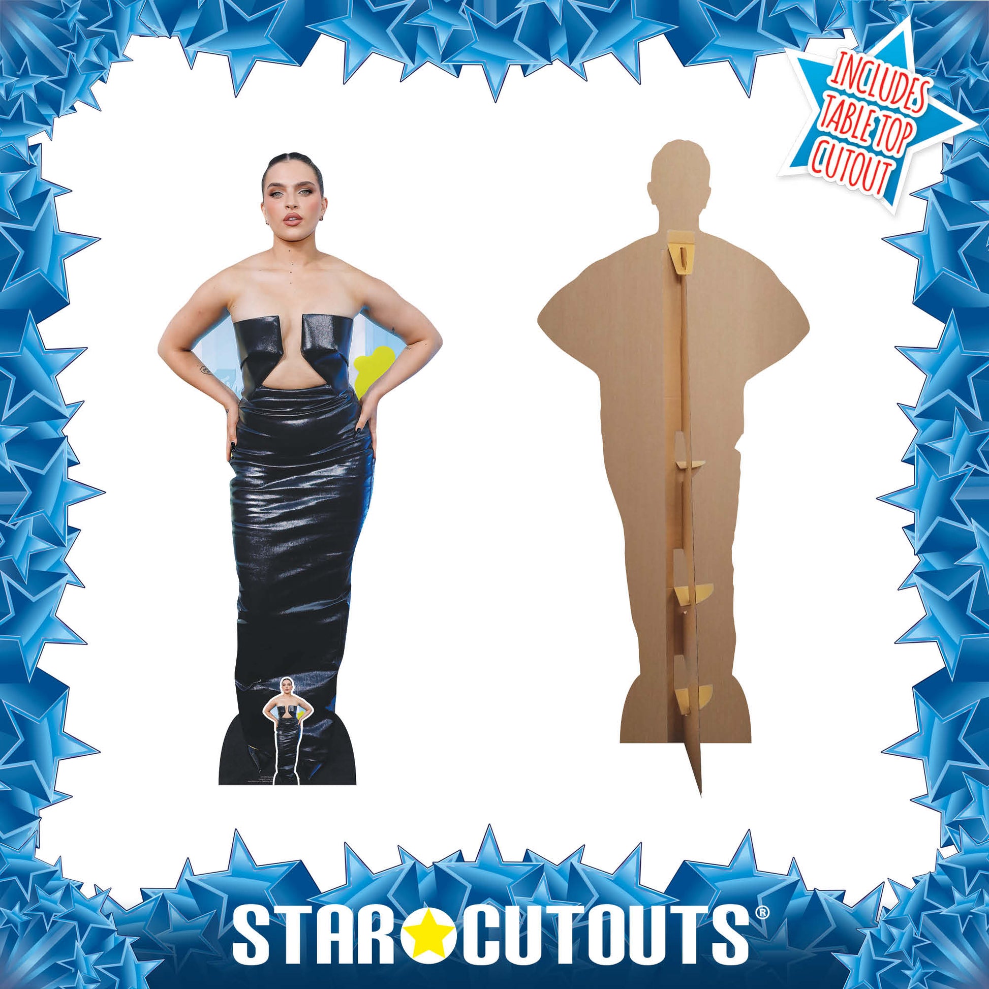 Mae Muller Cardboard Cut Out Life Size With Mini - mycardboardcutout