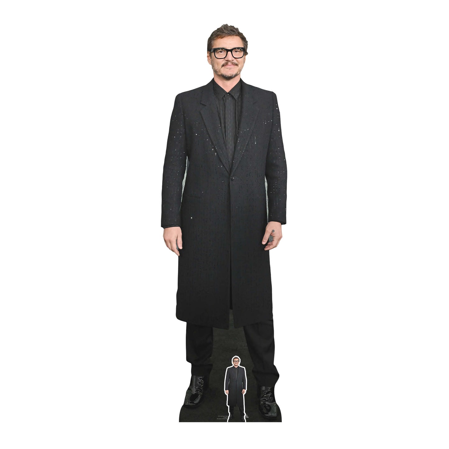Pedro Pascal Long Coat Cardboard Cutout - mycardboardcutout