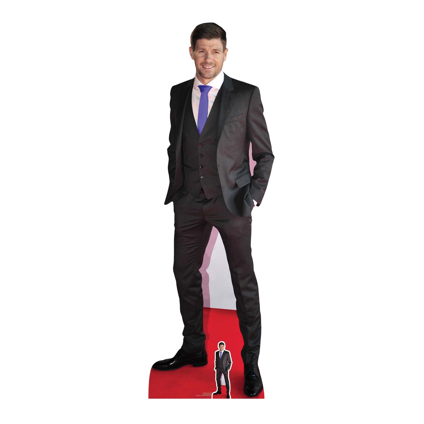 Steven Gerrard Suit Cardboard Cutout - mycardboardcutout