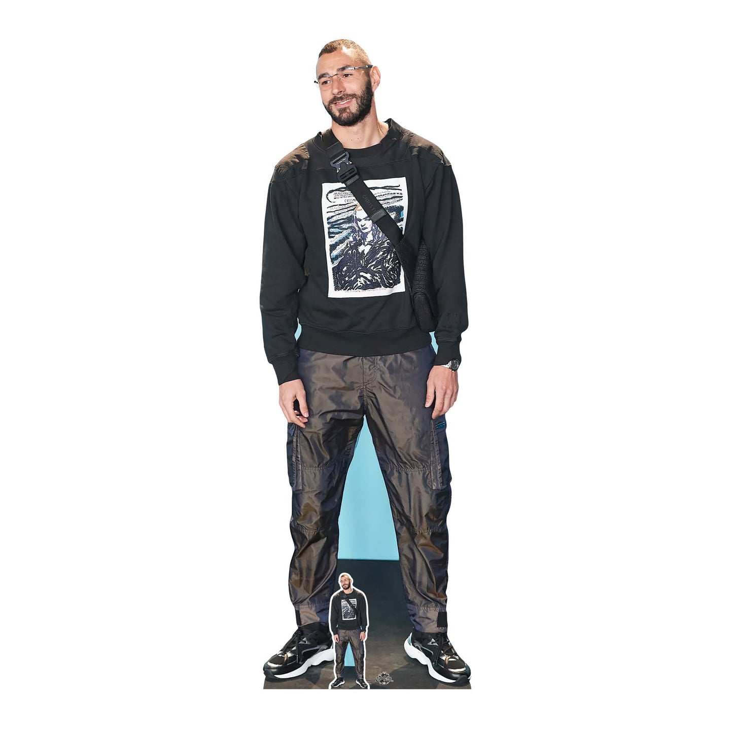 Karim Benzema Footballer Cardboard Cutout - mycardboardcutout