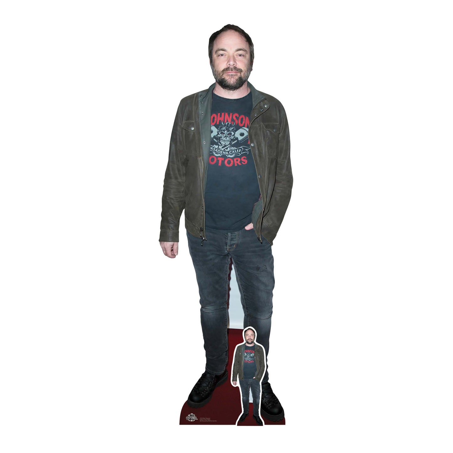 Mark Sheppard Lifesize Cardboard Cutout