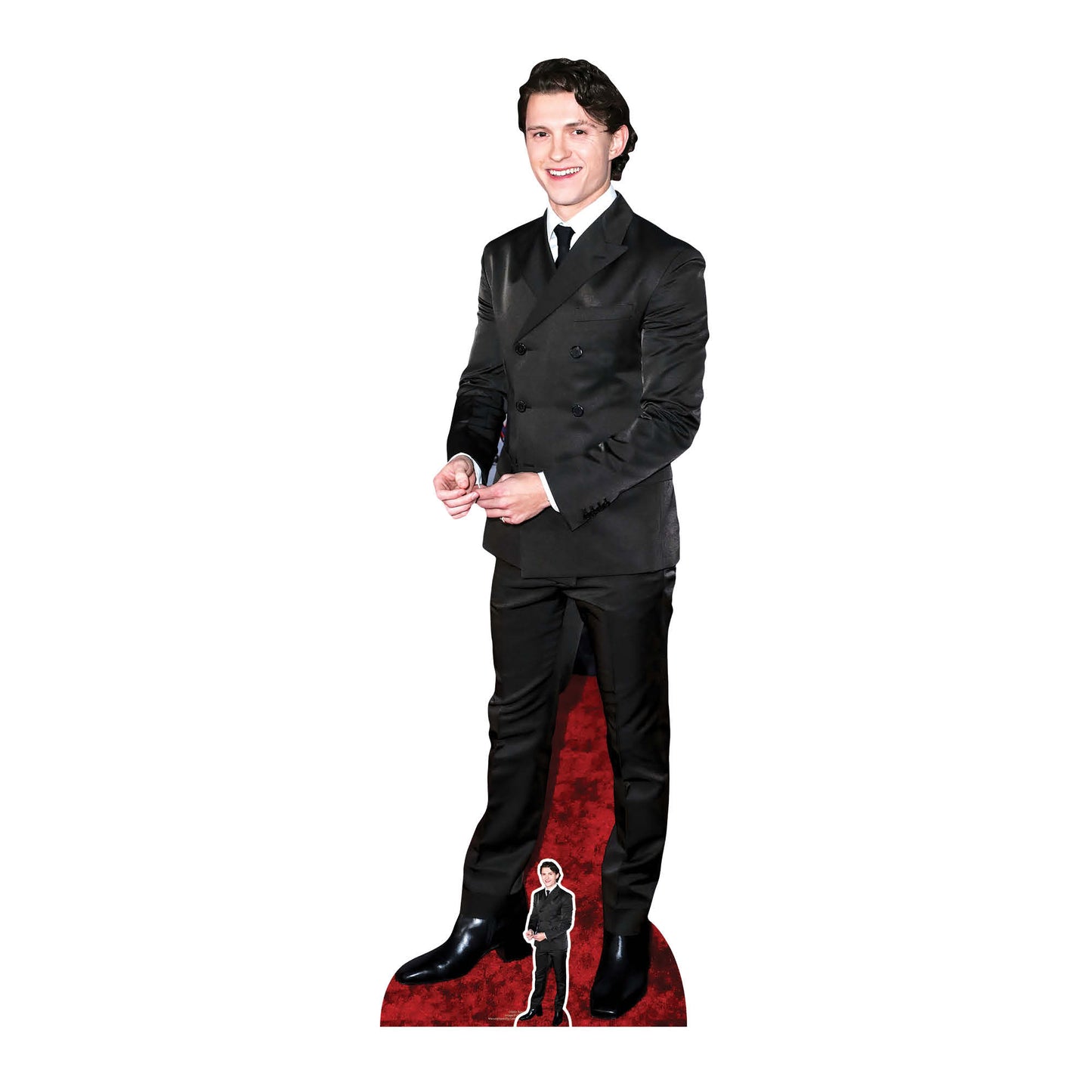 Tom Holland Smile & Cufflinks Cardboard Cutout