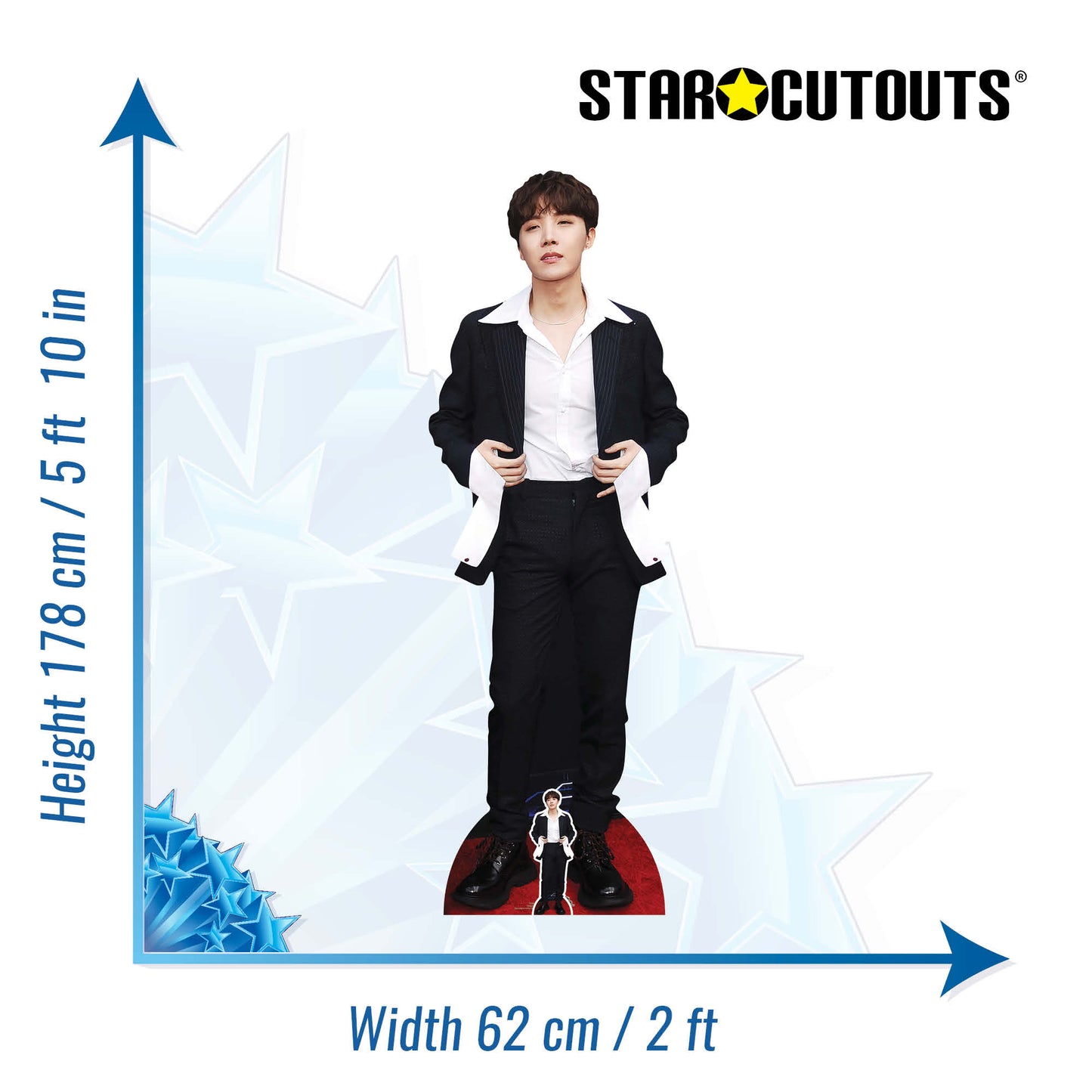 J-Hope Jung Ho-seok BTS Cardboard Cutout - mycardboardcutout
