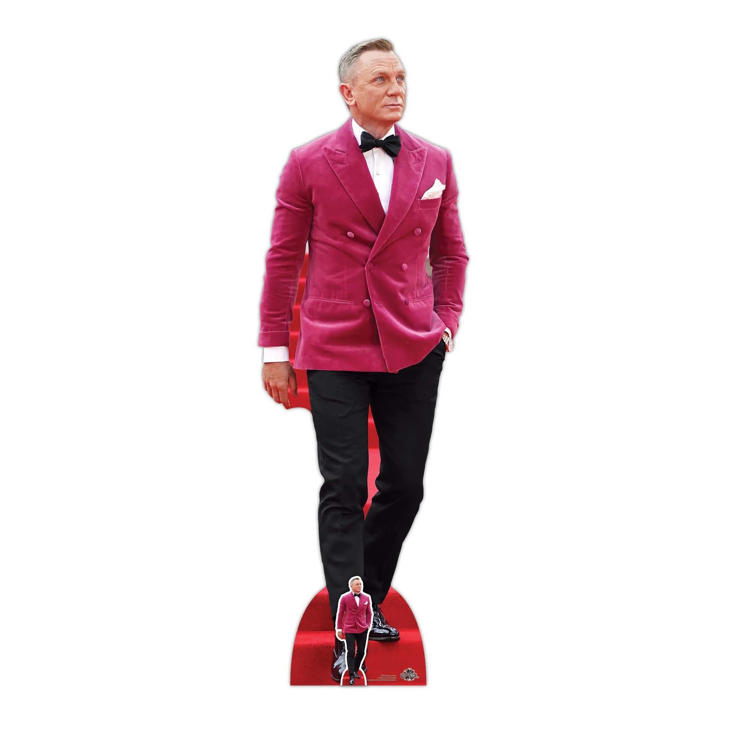 Velvet Jacket Daniel Craig Cardboard Cutout Lifesize - mycardboardcutout